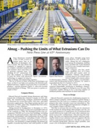 Almag – Pushing the Limits of What Extrusions Can Do: New Press Line at 65th Anniversary