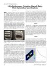 Innovation & Transformation: High-Performance Extrusion Quench Rates Meet Automotive Specifications