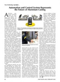 New Technology Spotlight: Automation and Control Systems Represents the Future of Aluminum Casting