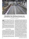 Alexandria’s New Aluminum Extrusion Line: Addressing Worker Shortages with Advanced Automation