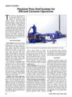 Equipment Spotlight: Precision Press Feed Systems for Efficient Extrusion Operations