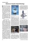 Technology Spotlight: Advances in Transfer Pump Technology