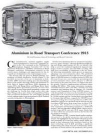 Aluminium in Road Transport Conference 2013
