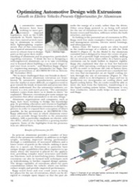 Optimizing Automotive Design with Extrusions: Growth in Electric Vehicles Presents Opportunities for Aluminum